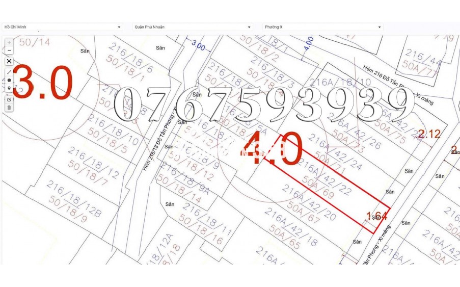 [RẺ] VIP Bán Nhà CHÍNH CHỦ Phú Nhuận đường Đỗ Tấn Phong 45m2 3PN 6.5 Tỷ Gần Sân Bay